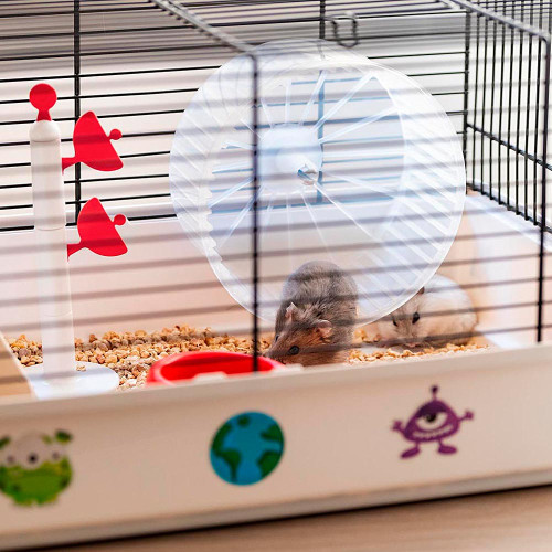 Клетка Ferplast Cage Criceti 9 Space Gray для хомяков 