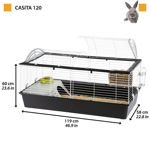 Клітка Ferplast Casita 120 для морських свинок та кроликів