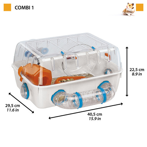 Клітка Ferplast Combi 1 для хом`яків 