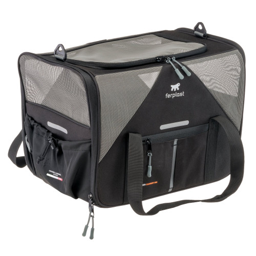 М'яка переноска для собак та кішок Ferplast Voyager Carrier 350 Grey