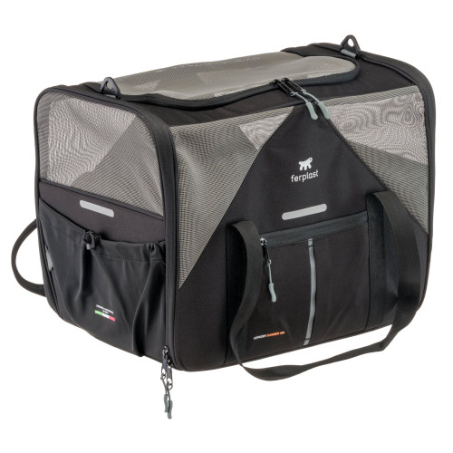 М'яка переноска для собак та кішок Ferplast Voyager Carrier 350 Grey