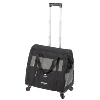 Тролей-переноска для собак та кішок Ferplast Voyager Trolley Black