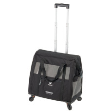 Троллей-переноска для собак и кошек Ferplast Voyager Trolley Black