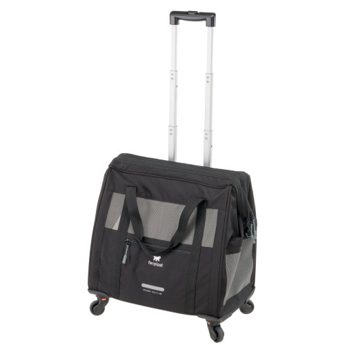 Тролей-переноска для собак та кішок Ferplast Voyager Trolley Grey