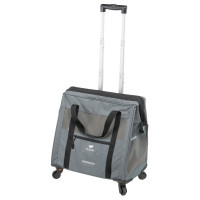 Тролей-переноска для собак та кішок Ferplast Voyager Trolley Grey