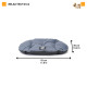 Подушка для собак и кошек Ferplast Relax 45/2 Tech Grey
