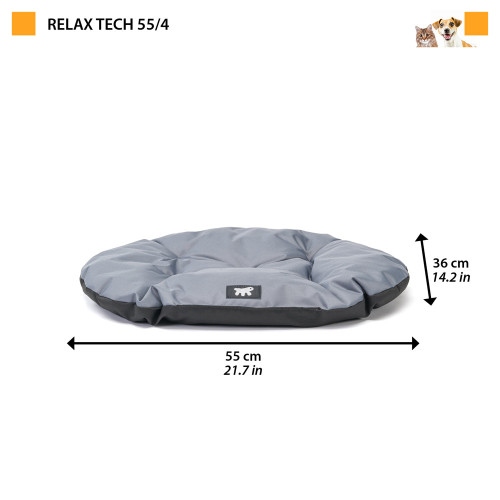 Подушка для собак и кошек Ferplast Relax 45/2 Tech Grey