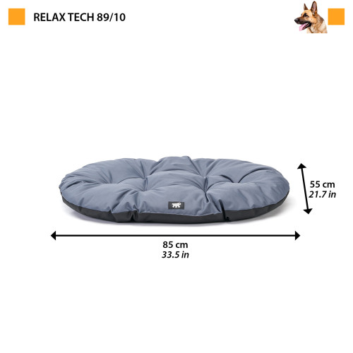 Подушка для собак и кошек Ferplast Relax 45/2 Tech Grey