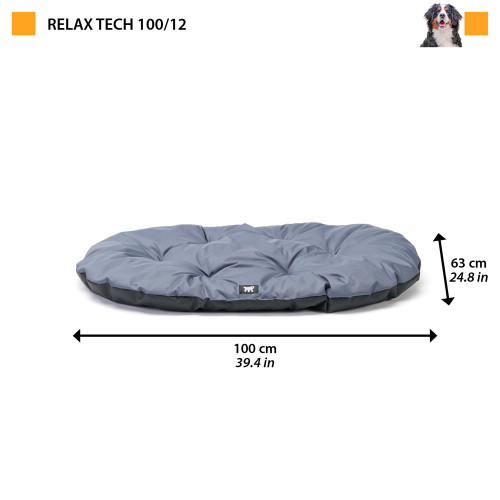 Подушка для собак и кошек Ferplast Relax 45/2 Tech Grey