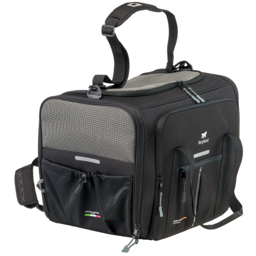 Переноска для собак и кошек с широкими функциями Ferplast Voyager Carrier Pro Black