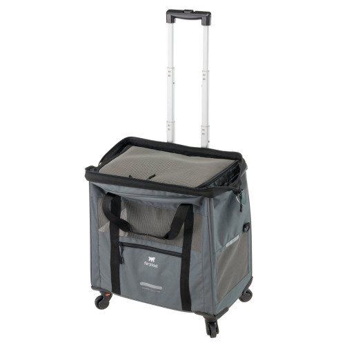 Тролей-переноска для собак та кішок Ferplast Voyager Trolley Grey