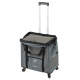 Тролей-переноска для собак та кішок Ferplast Voyager Trolley Grey