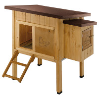 Дерев'яний будиночок для 4 курей Ferplast Hen House 10