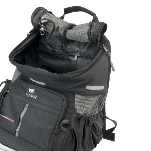 Рюкзак-переноска для собак і кішок Ferplast Voyager Backpack 400 Black