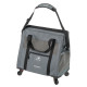 Тролей-переноска для собак та кішок Ferplast Voyager Trolley Grey