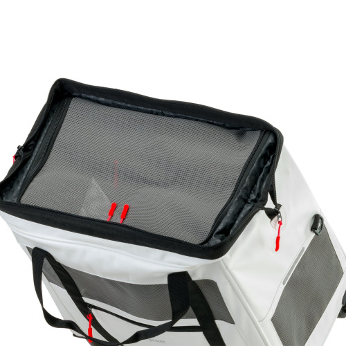 Троллей-переноска для собак и кошек Ferplast Voyager Trolley Grey White