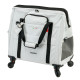 Троллей-переноска для собак и кошек Ferplast Voyager Trolley Grey White