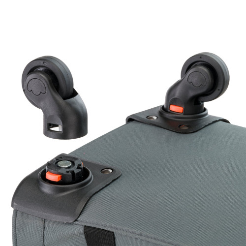 Тролей-переноска для собак та кішок Ferplast Voyager Trolley Grey