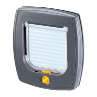 Дверцята Ferplast Swing 3 Gray для собак та кішок