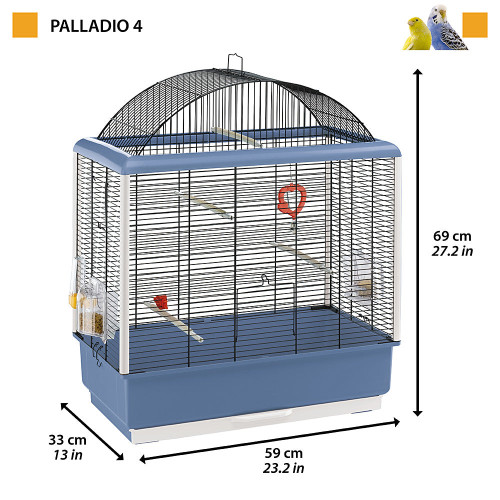 Клітка Ferplast Palladio 4 для канарок та маленьких екзотичних птахів