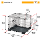 Клітка для собак Ferplast Dog Zone 60