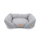 М'який диван Ferplast Pamper Boucle 50 Grey для собак та котів 