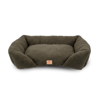 М'який диван Ferplast Pamper Boucle 80 Green для собак та котів 