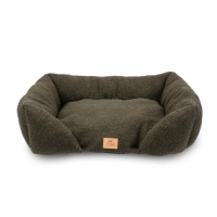 М'який диван Ferplast Pamper Boucle 60 Green для собак та котів 