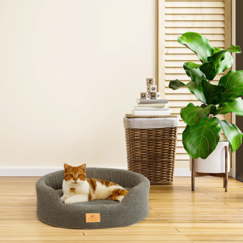 Ліжко Ferplast Dandy Boucle 45 Green для собак та котів