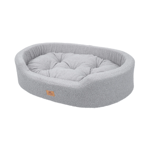 Ліжко Ferplast Dandy Boucle 80 Grey для собак та котів