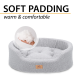Ліжко Ferplast Dandy Boucle 80 Grey для собак та котів