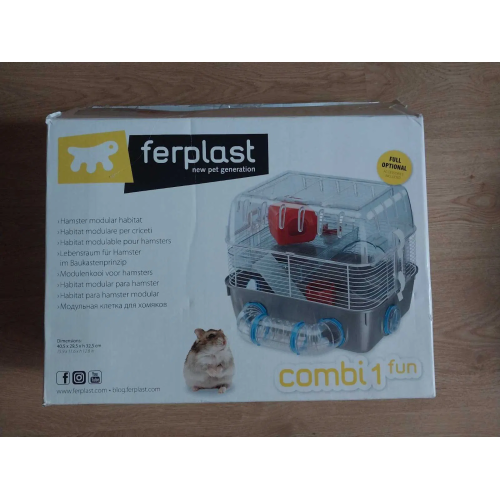 Клітка Ferplast Combi 1 Fun для хом`яків з ігровою зоною