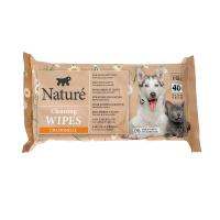 Вологі серветки Ferplast Nature для собак та котів з ромашкою, 40 шт/уп