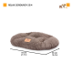Овальна подушка Ferplast Relaxs Corduroy 55/4 Grey для собак та котів