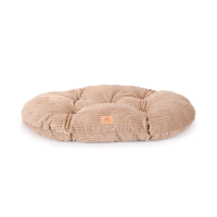 Овальная подушка Ferplast Relaxs Corduroy 65/6 Beige для собак и кошек