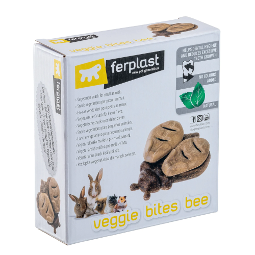 Овочеві ласощі Ferplast Bites Bee для кроликів, хом'яків та морських свинок