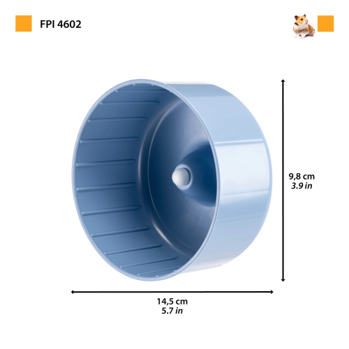 Пластикове колесо Ferplast FPI 4602 для хом'яків, фіолетовий