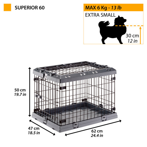 Складна клітка для собак Ferplast Superior 60