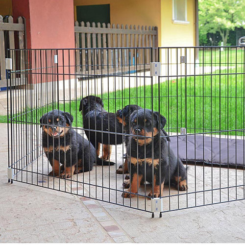 Загон для собак и щенков Ferplast Dog Training, можно использовать в качестве перегородки