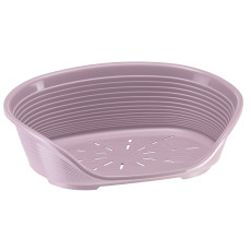 Пластиковий лежак для собак та кішок Ferplast Siesta Deluxe 4 Fuchsia