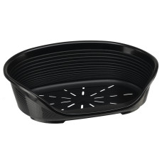 Пластиковый лежак для собак и кошек Ferplast Siesta Deluxe 4 Nero