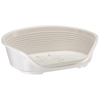 Пластиковий лежак для собак та кішок Ferplast Siesta Deluxe 6 Bianco