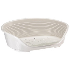 Пластиковий лежак для собак та кішок Ferplast Siesta Deluxe 6 Bianco