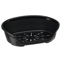Пластиковий лежак для собак та кішок Ferplast Siesta Deluxe 6 Nero