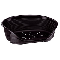 Пластиковый лежак для собак и кошек Ferplast Siesta Deluxe 12 Nero