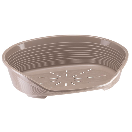 Пластиковый лежак для собак и кошек Ferplast Siesta Deluxe 8 Dove Grey