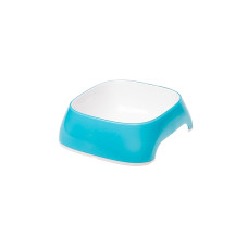 Пластиковая миска для собак и кошек Ferplast Glam, Light Blue, 200 мл