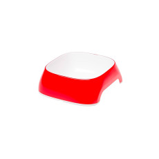 Пластикова миска для собак та кішок Ferplast Glam, Red, 750 мл
