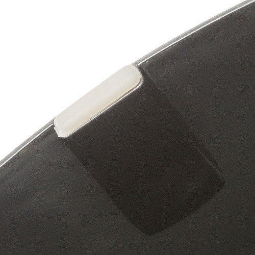 Нековзаюча сталева миска для котів та собак Ferplast Jolie Black, 500 мл
