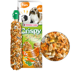 Лакомство Versele-Laga Crispy Sticks Carrot&Parsley для кроликов и морских свинок
